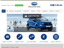 Tablet Screenshot of kerrymotorworks.ie